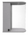 Шкаф с зеркалом Palma 60 grey 12176 