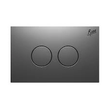 Кнопка смыва двойная Metropolis Matte chrome 86868 