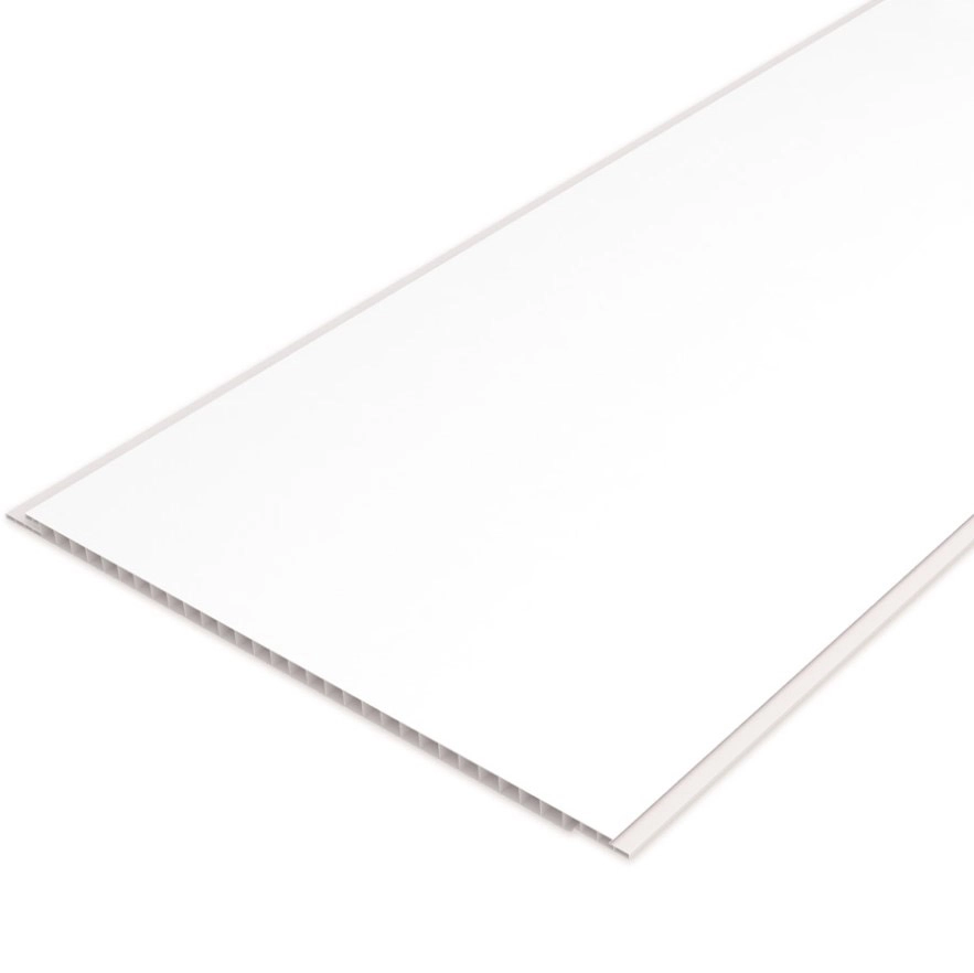 Lambriu PVC  Alb lucios Soft