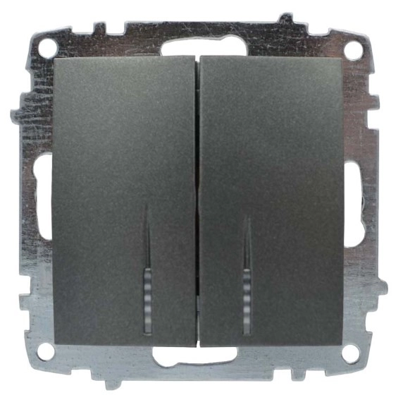 Întrerupător Led ST EL-BI Zena 609-011100-203 