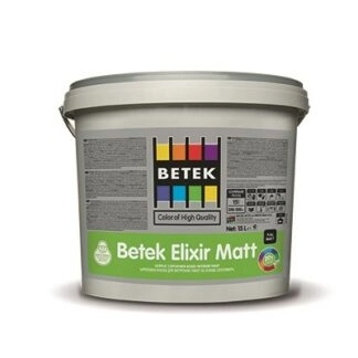 Vopsea Betek Elixir Matt 7.5L white 