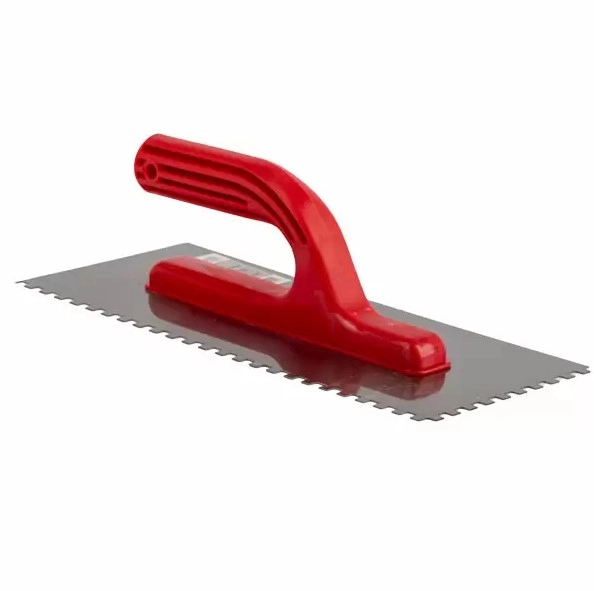 Drișcă din inox, zimțată 120*280mm Lider 10*10mm 372010