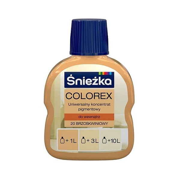 Краситель Colorex 0.1L персиковый Nr.20