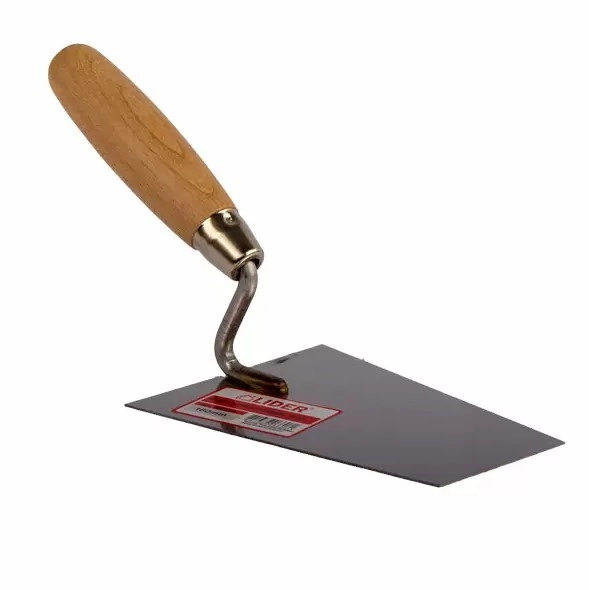 Мастерок трапецеидальный, нержавеющая cталь Lider 130мм 231160 