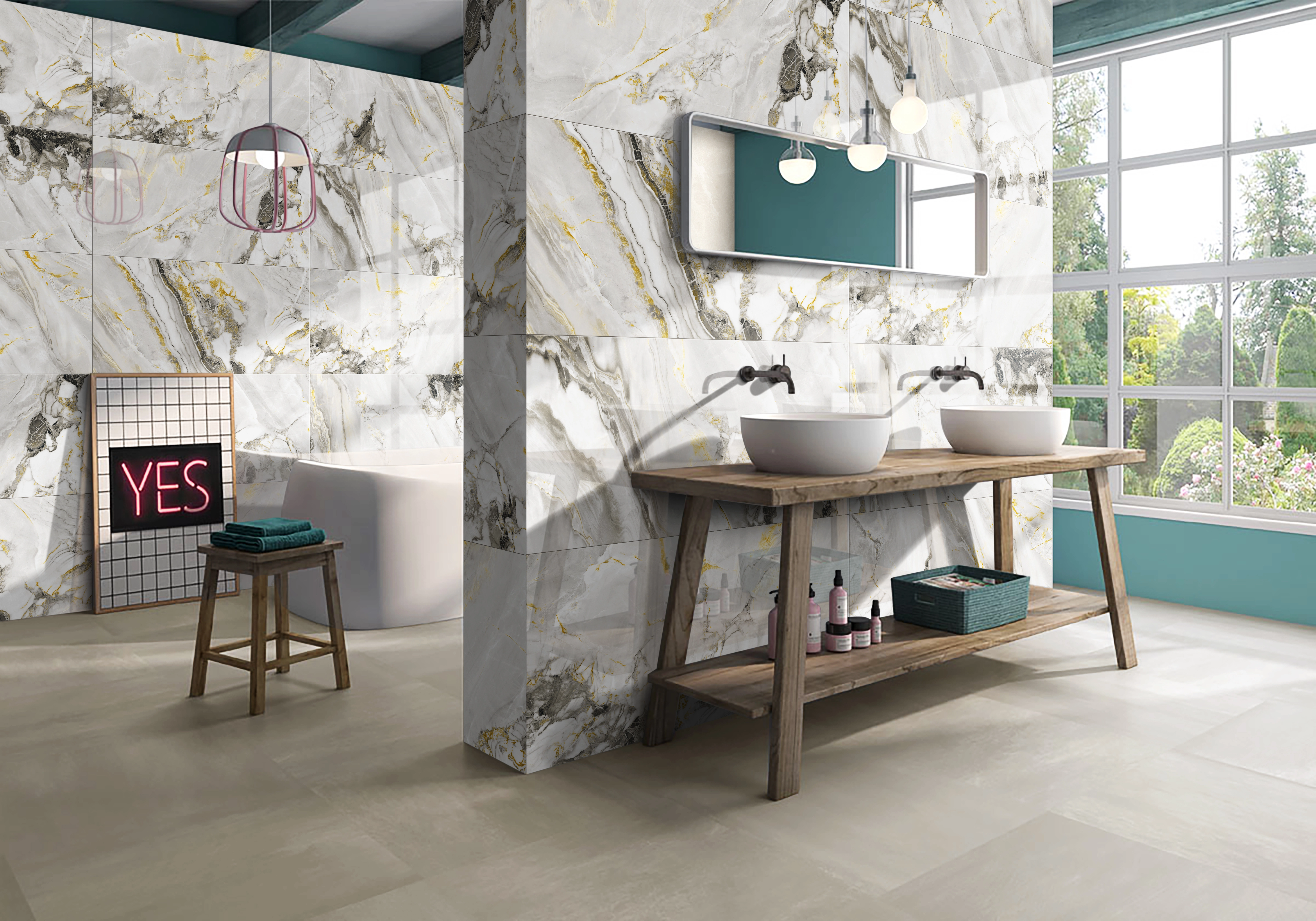 Плитка Asia Pacific Ceramic Porto 60x120 Gold