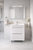 Мебель для ванной Bergamo Nova 50 + Lavoar Bergamo white
