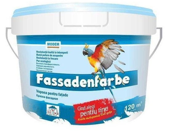 Водоэмульсия Fassadenfarbe  7кг/Dr. Modem 