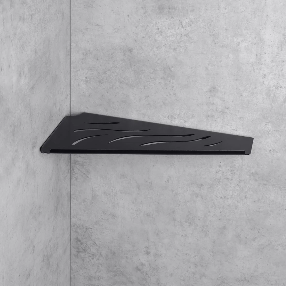 Полка для душа Daske Shuttle  SH/SH-0744BL черный левый