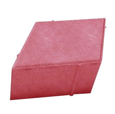 Pavaj ROMB roșie 4cm