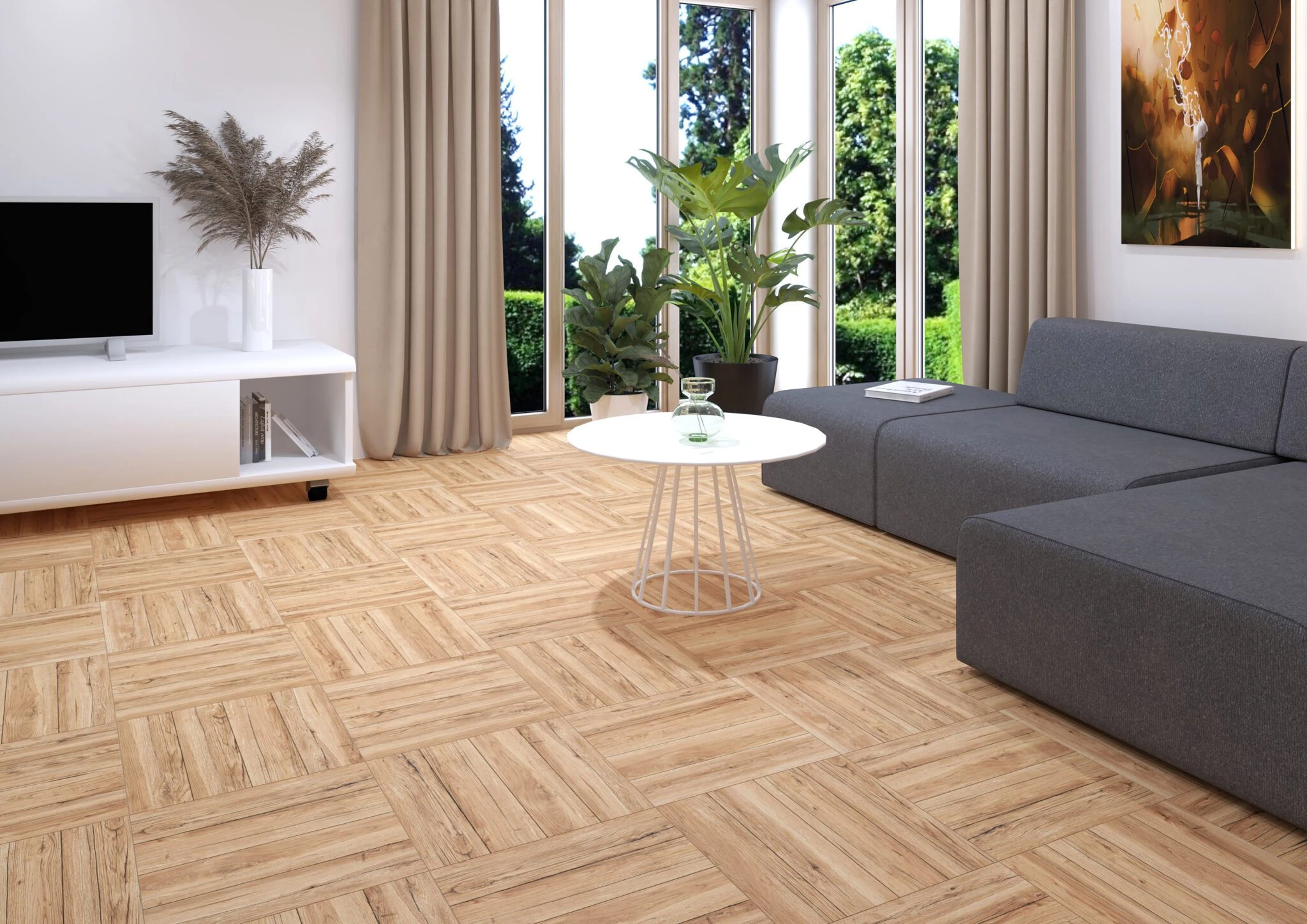 Gresie Izida Timber 456х456 pecan