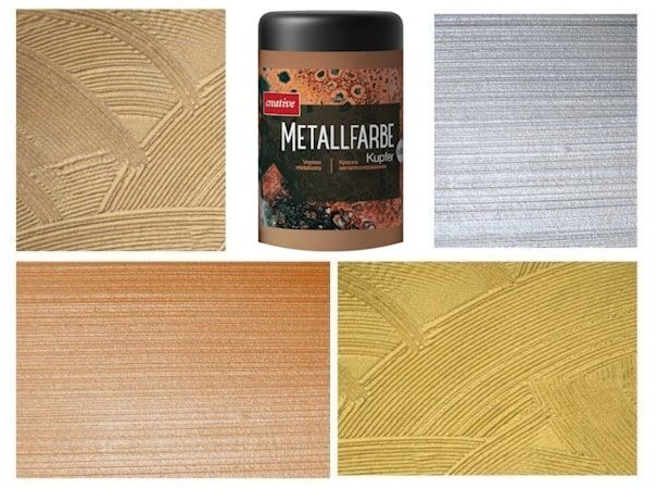 Краска металлизированная Metallfarbe Cupru 250г