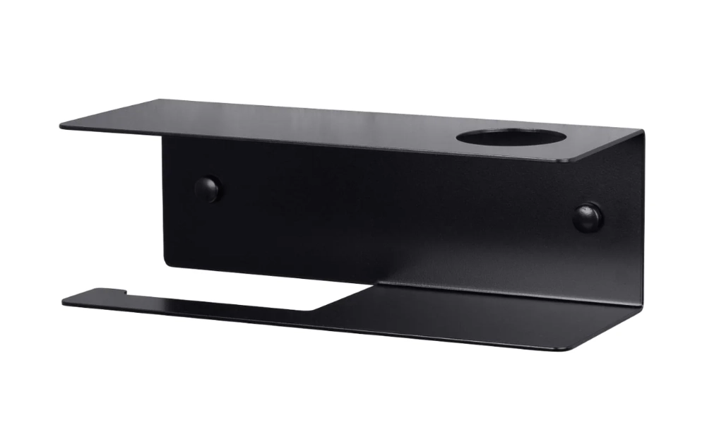 Держатель для туалетной бумаги Daske Line PH/L-0249BR чёрный правый