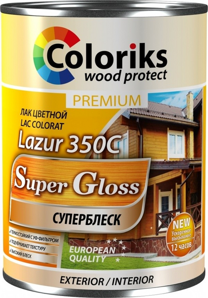 Лак Лазурь Coloriks 0.75l 101
