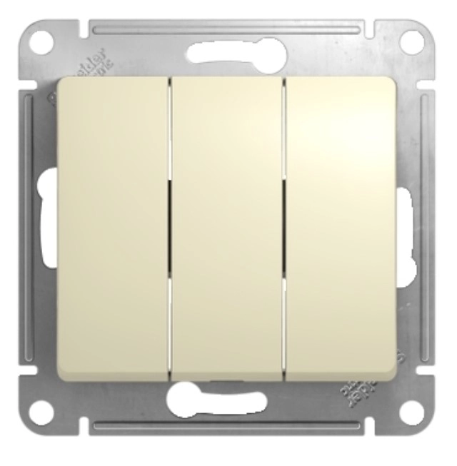 Выключатель 10A 250V  Glossa GSL 000231/355 