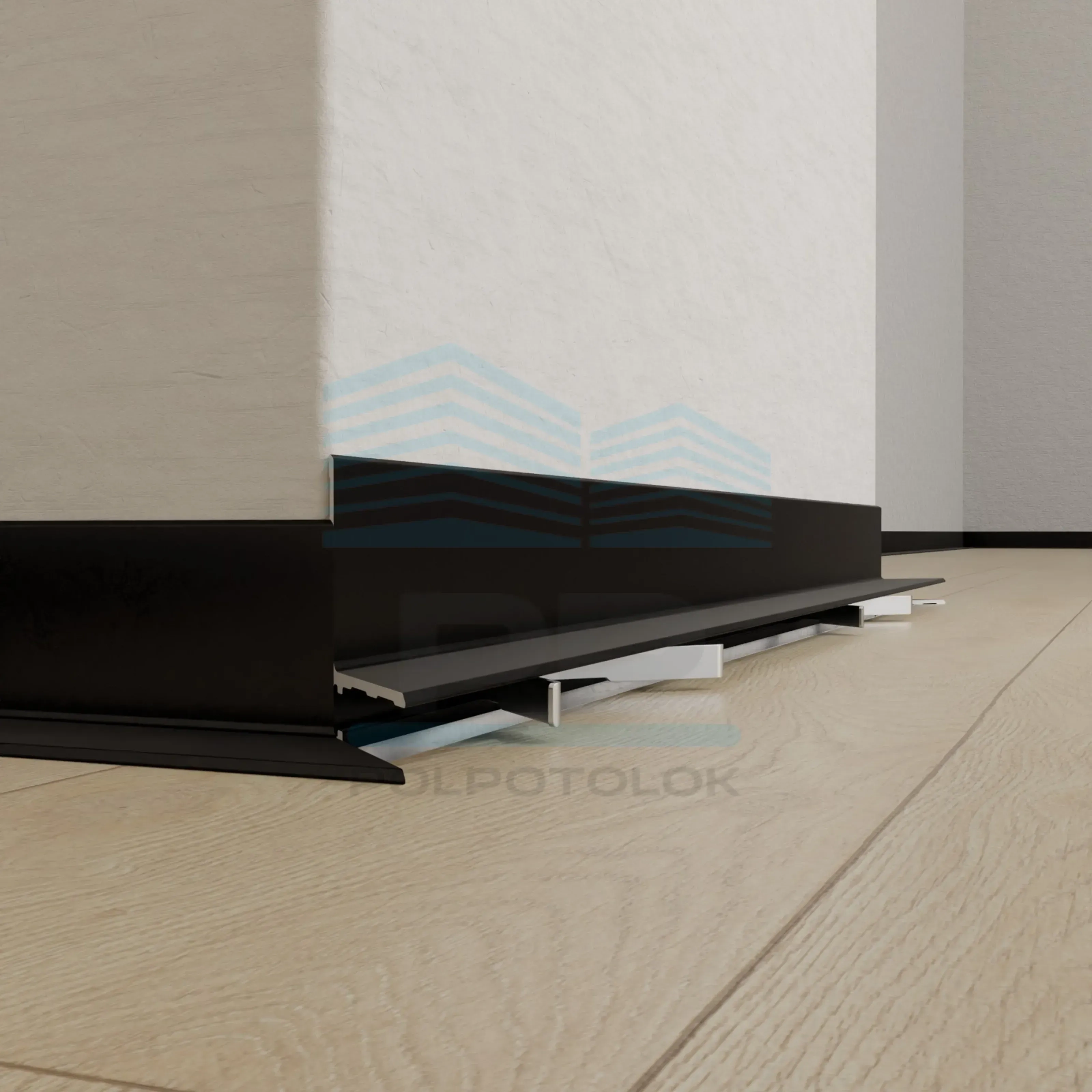 Mini plintă MPA217B PP 2600mm 