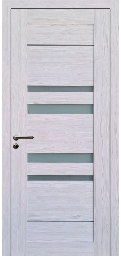 Межкомнатная дверь KD7 700*2000*40 белый клен