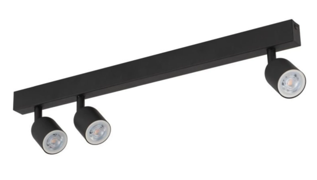Plafonieră Tk Lighting Top Black 3 GU 10 4762