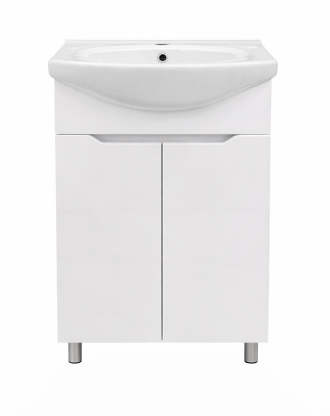 Mobilier de baie Palermo + lavoar Palermo white