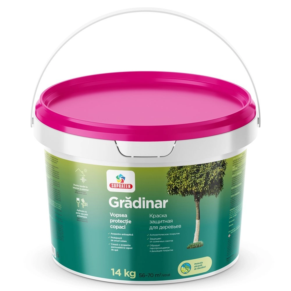 Антисептическая краска Supraten Grădinar 14кг