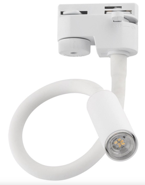 Corp de iluminat cu șină TK Lighting Tracer Lagos Flex White 1 G9 4955