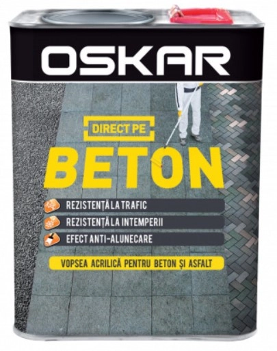 Эмаль Oskar Beton 2.5L чёрный