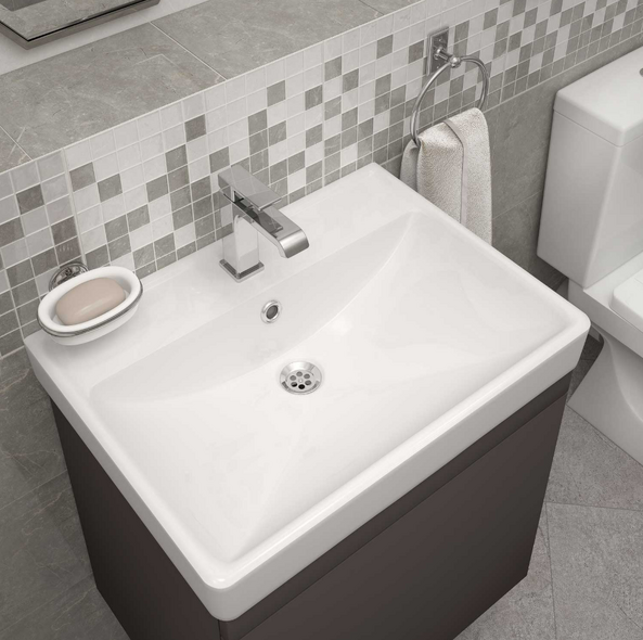 Lavoar Keramin Bergamo 60 alb 1c 