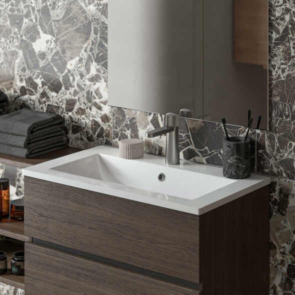 Lavoar Keramin Bergamo 60 alb 1c 