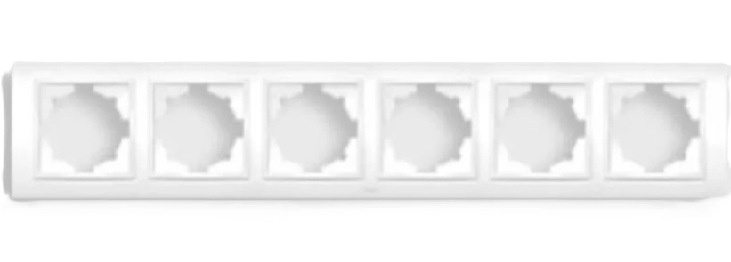 Рамка 6 модулей Elbi Zena 500-015600-252