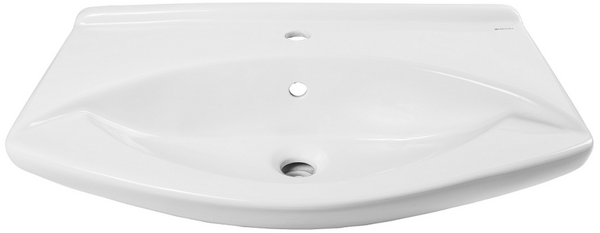 Раковина Cezaro 80 белая 1c Keramin