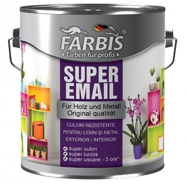 Эмаль Farbis 2.5l чёрный