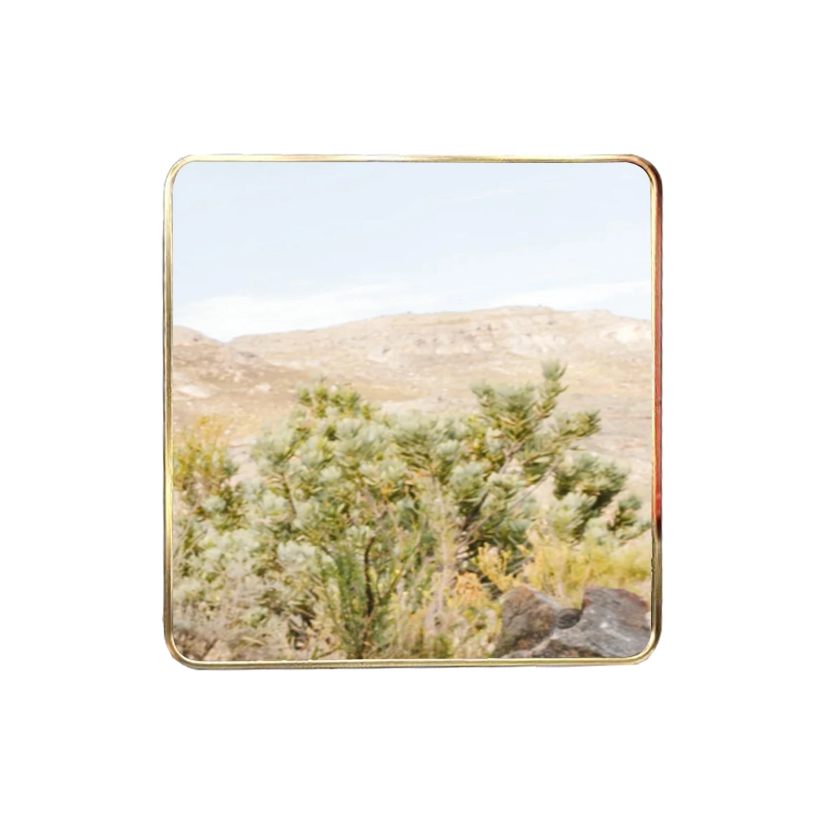 Зеркало AL067-G 50*50 см