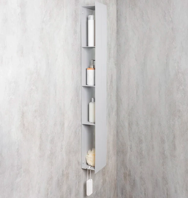 Полка для ванной Daske Continental Max CLM/SH-1505G серый