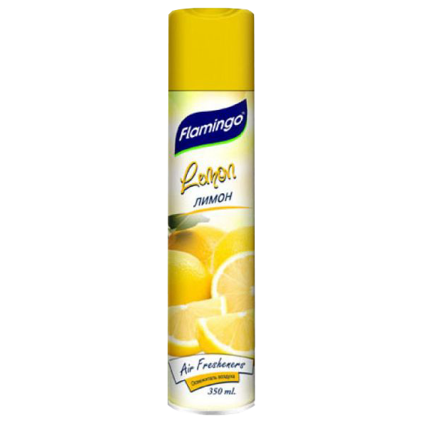 Освежитель воздуха Flamingo 350ml лимон