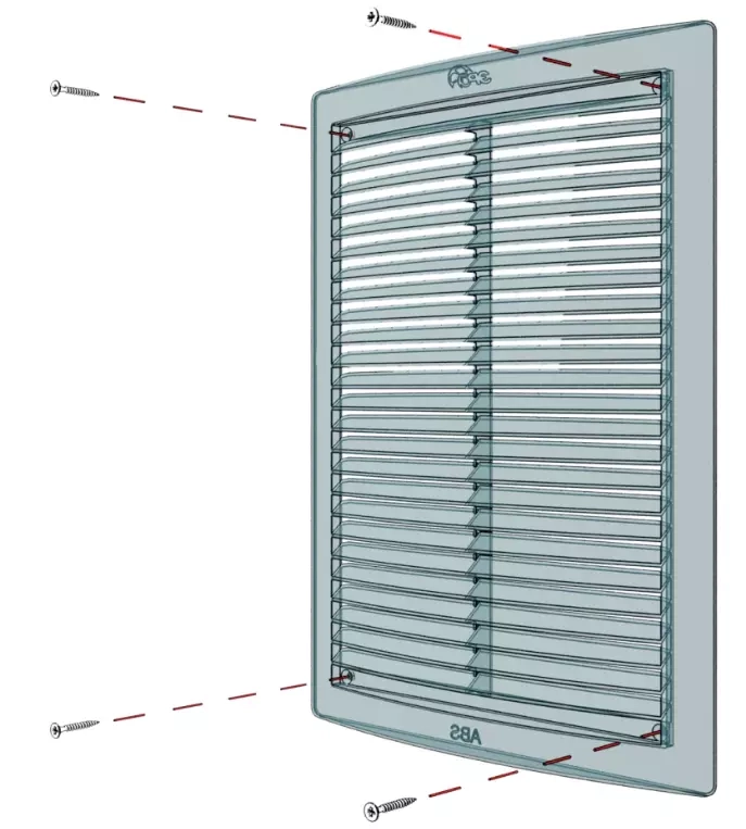 Grila de ventilatie Era 20x30 2030РЦ