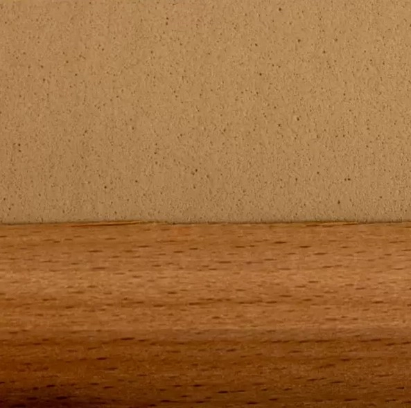 Шпатель резиновый, с деревянной ручкой Profmet 200мм 231091 