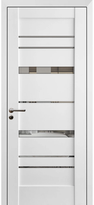 Ușă de interior Rino 02 700*2000*40 Alb mat