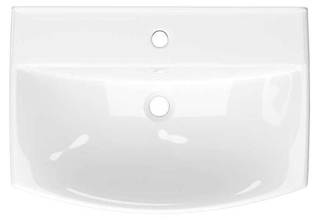 Раковина Clermont 60cm белая 1c Keramin
