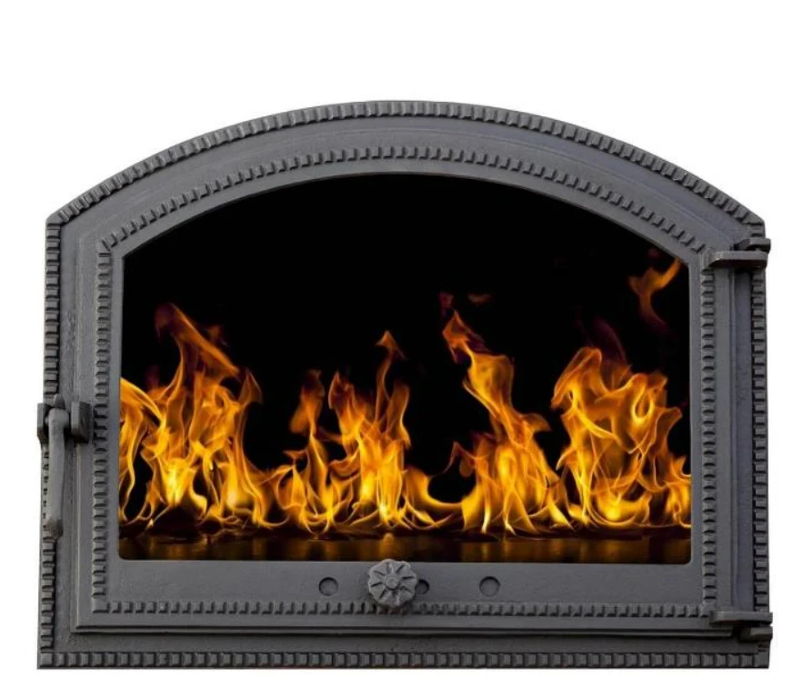 Дверца чугунная для барбекю, печей и каминов 