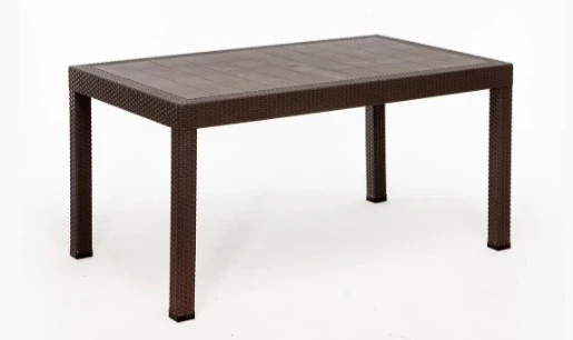 Masă pentru terasă Rattan Antracite