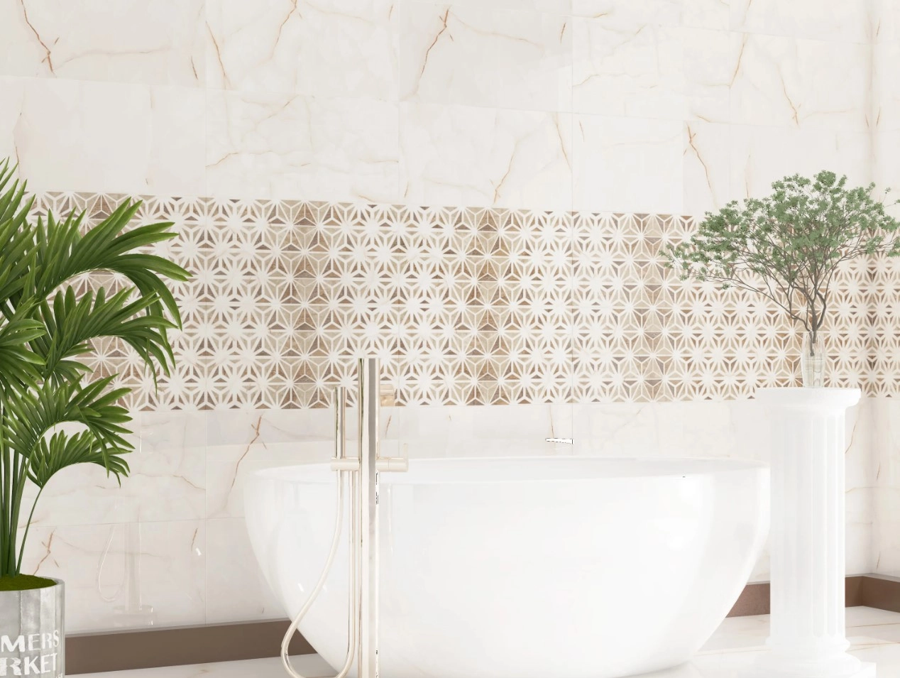 Faianță Anka Sare 30x60 Bone