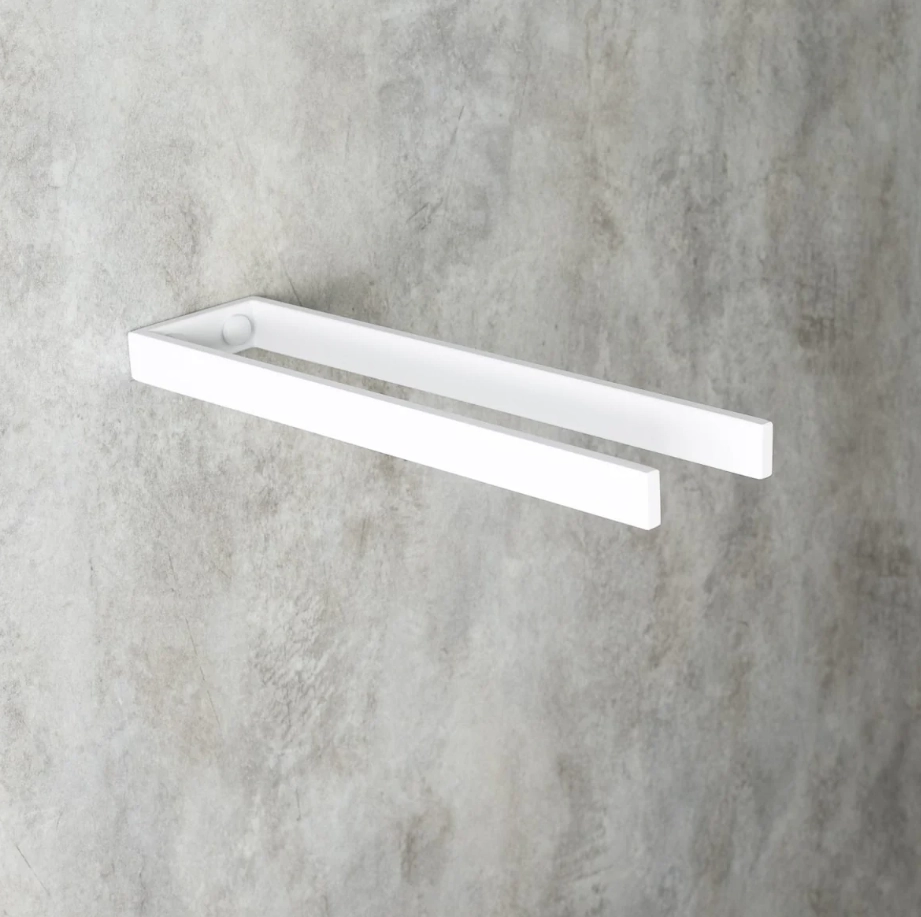 Вешалка для полотенец Daske Duet DT/TR-1604W белый