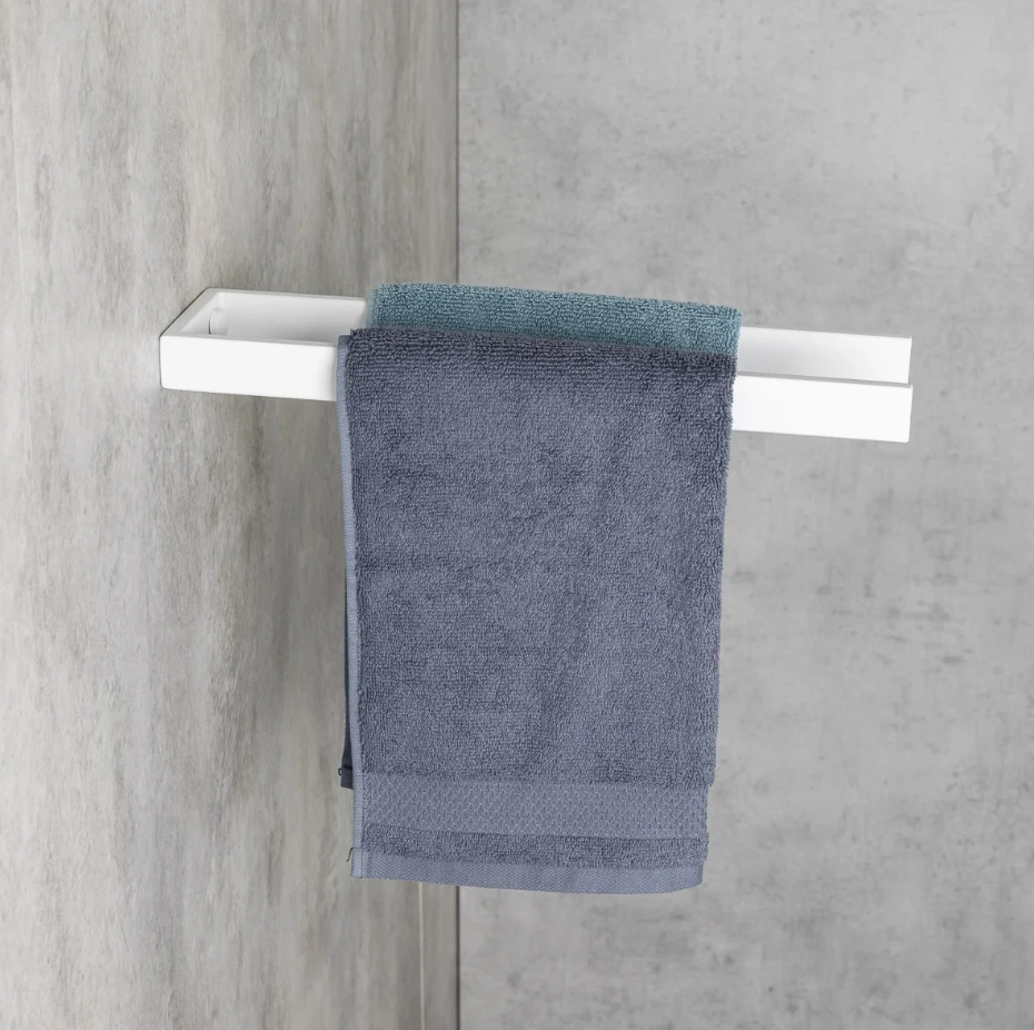 Вешалка для полотенец Daske Duet DT/TR-1604W белый