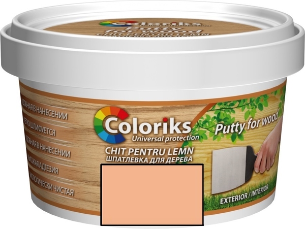 Шпатлёвка для дерева Coloriks 0.9kg arin