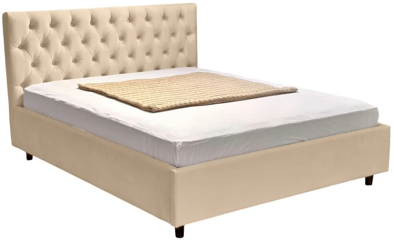 Pat dormitor Elena stofa London 02 160x200