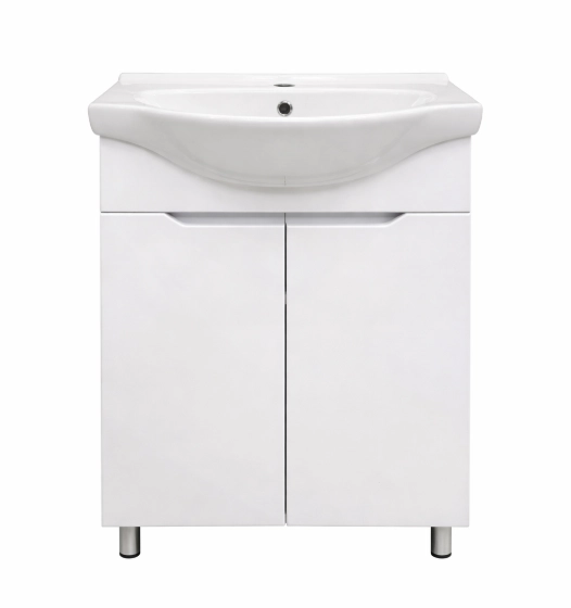 Dulap pentru lavoar Clermont + lavoar Clermont 55 white