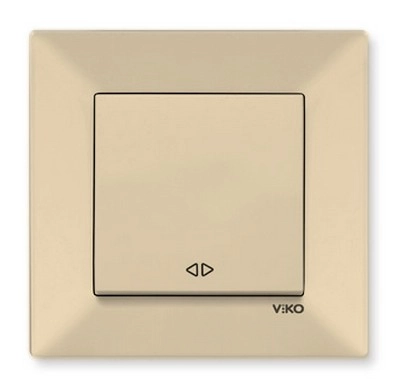 Выключатель Meridian Viko крем 970231