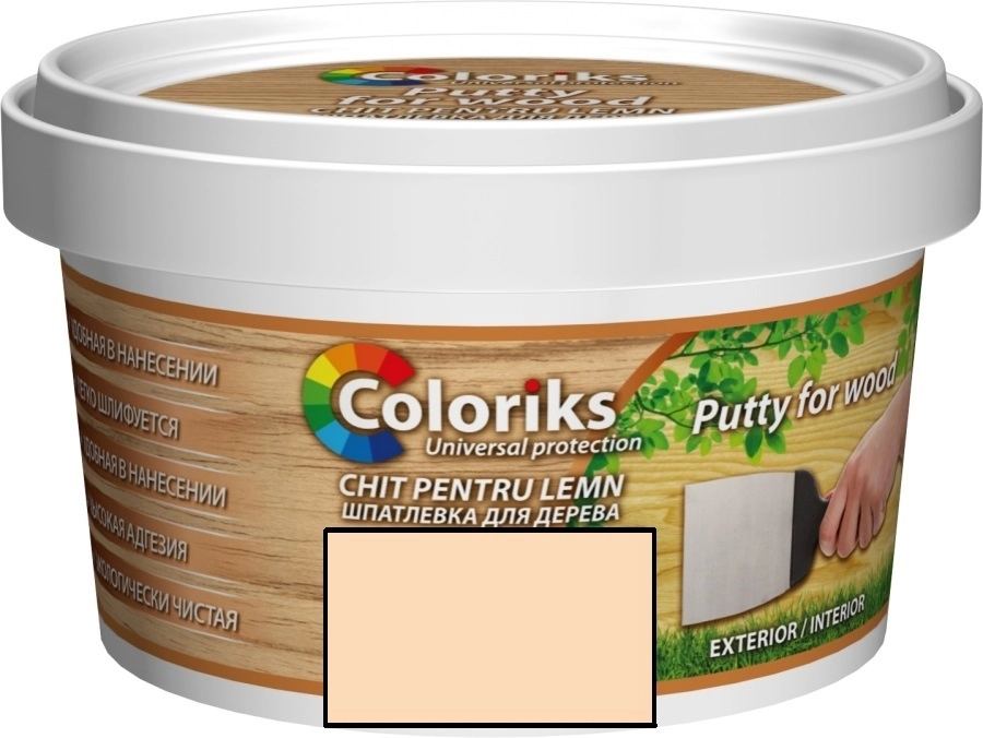 Шпатлёвка для дерева Coloriks 0.9kg fag