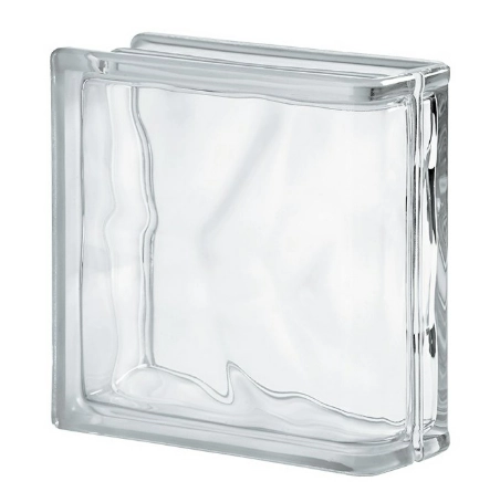 Bloc din sticlă CLEAR 1919/8 DOUBLE END WAVE 004526 