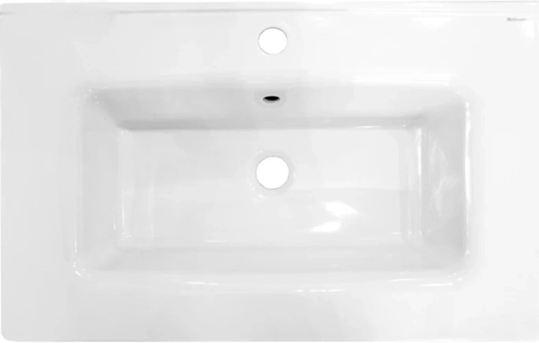 Lavoar keramin Geneva 50cm alb incorporat 1c 