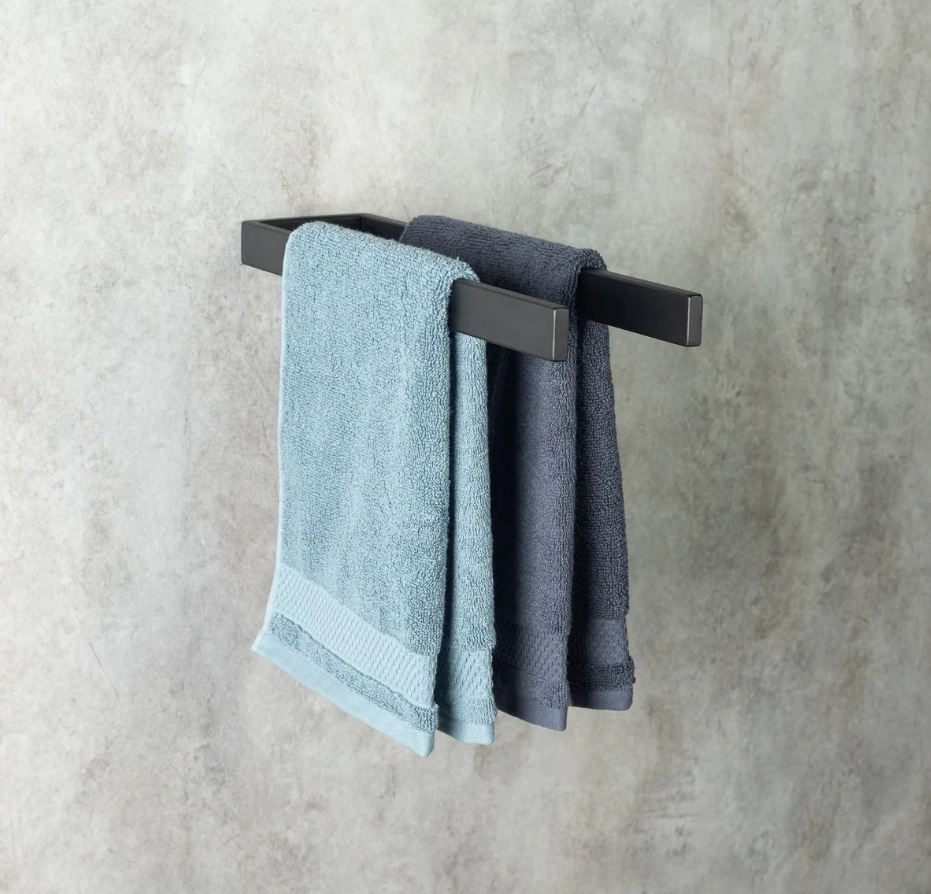 Вешалка для полотенец Daske Duet DT/TR-1598B чёрный